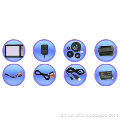 Button Camera with Portable DVR, Supports up to 8GB Mini SD Card